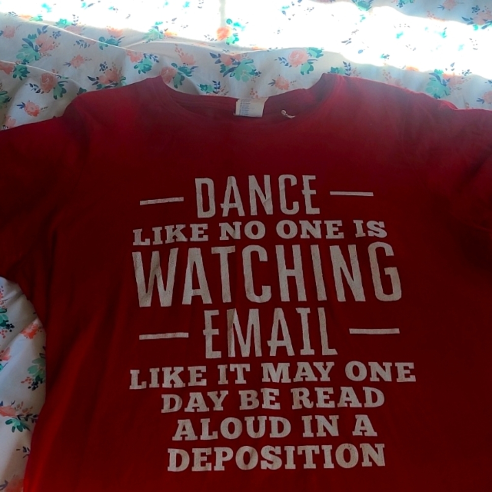 Medium red shirt